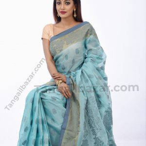 Cotton Jamdani Tangail Sari